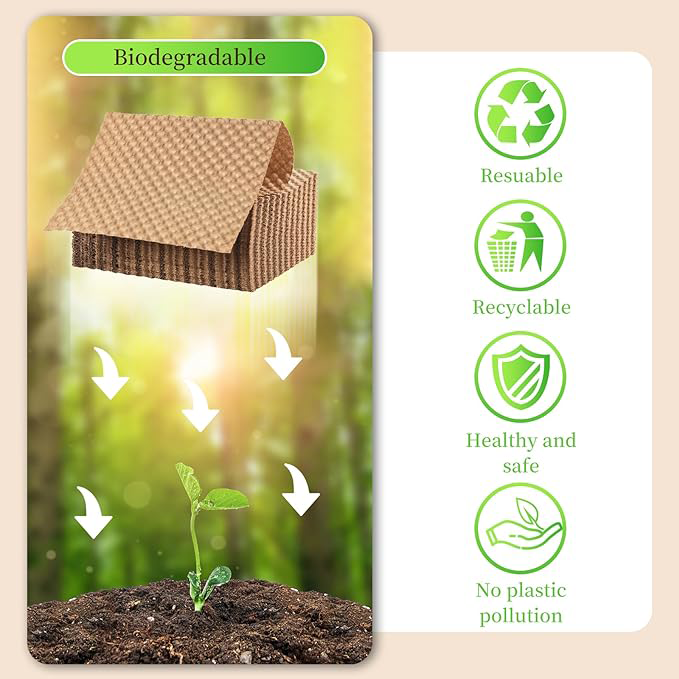 Eco-Friendly Recyclable Paper Kraft Air for Bubble Wrap Roll